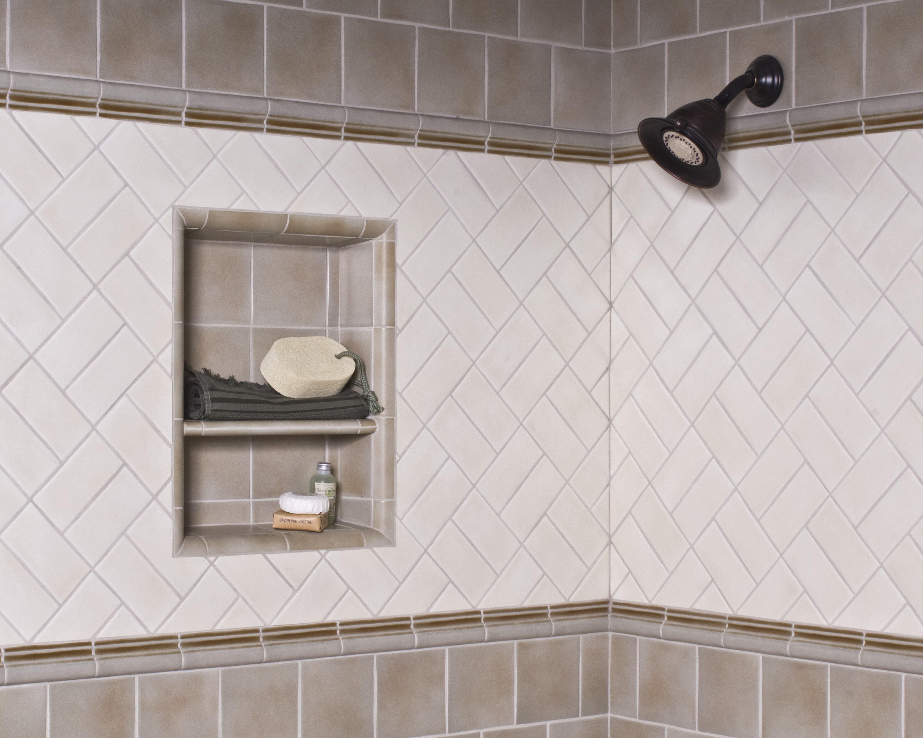 Single/Double Preformed Recessed Shower Niche Ready to Tile Waterproof Shelf 
